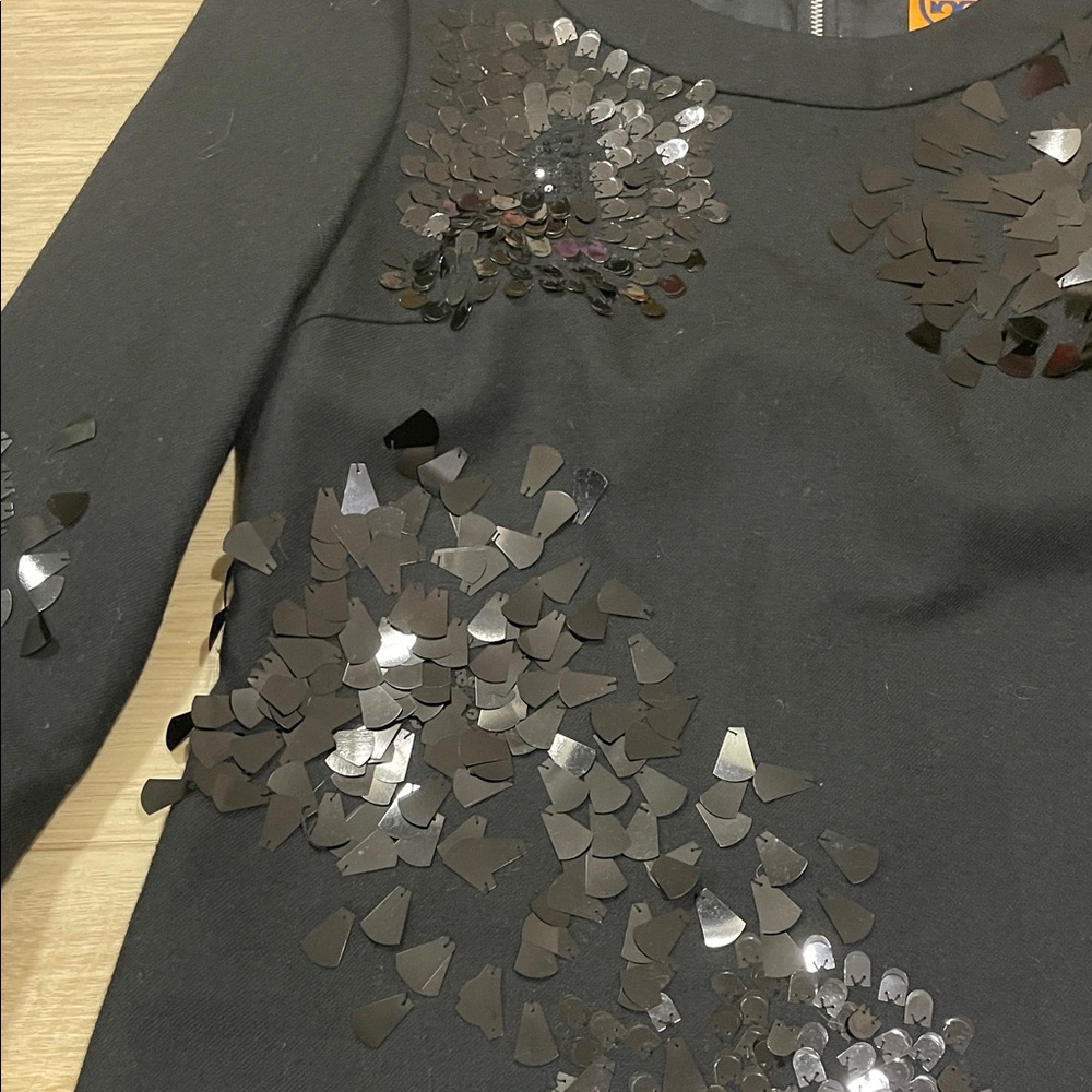 Tory Burch Black Sequin Dress - Picture 7 of 7